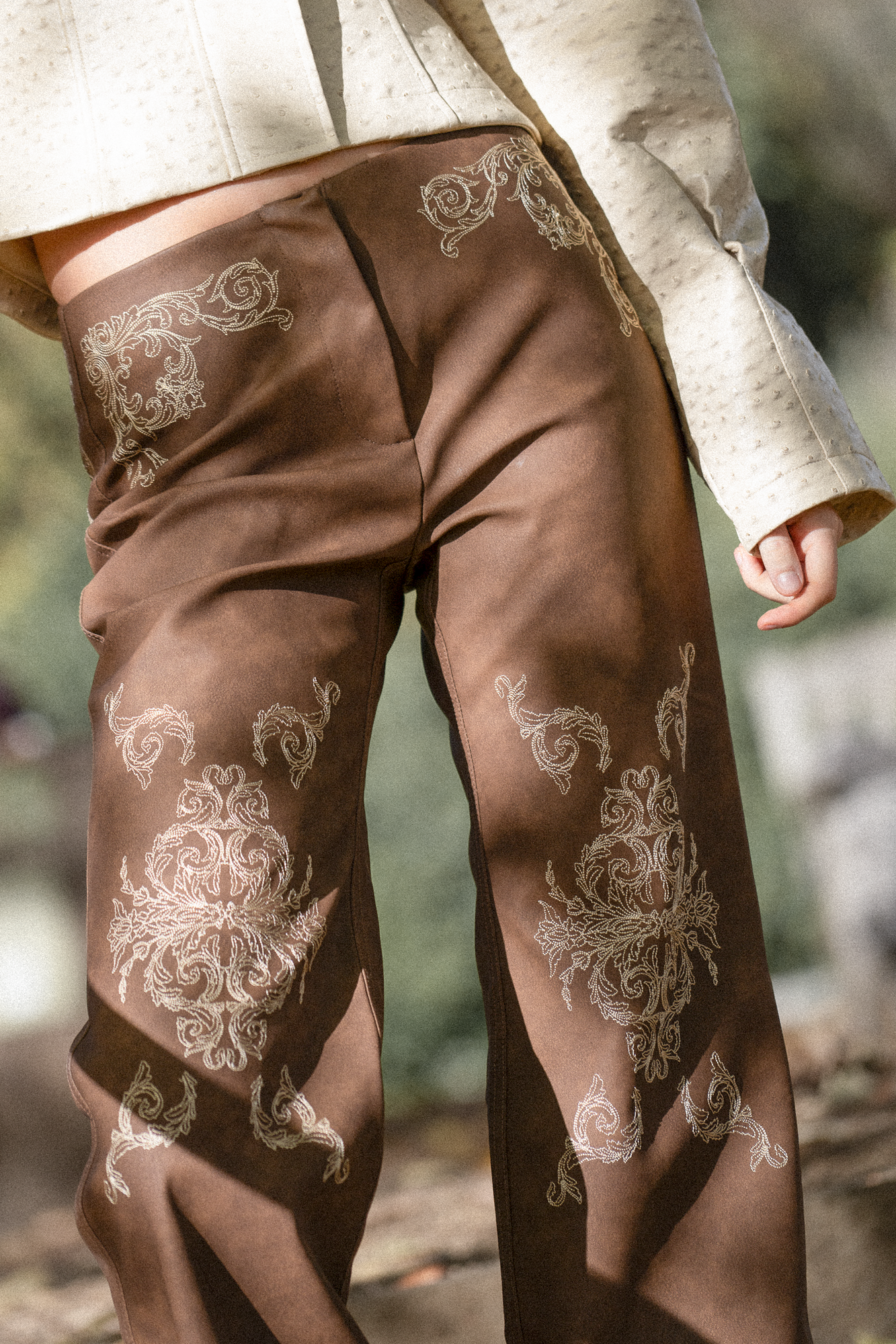Seba Pants | Mahogany