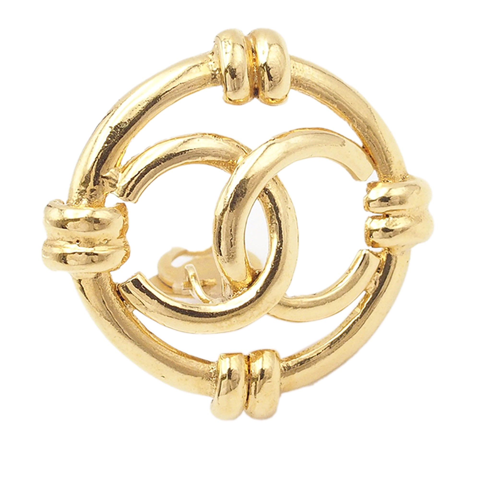 Chanel Pre-Owned CC Clip On Earrings | Women | Gold (V3)