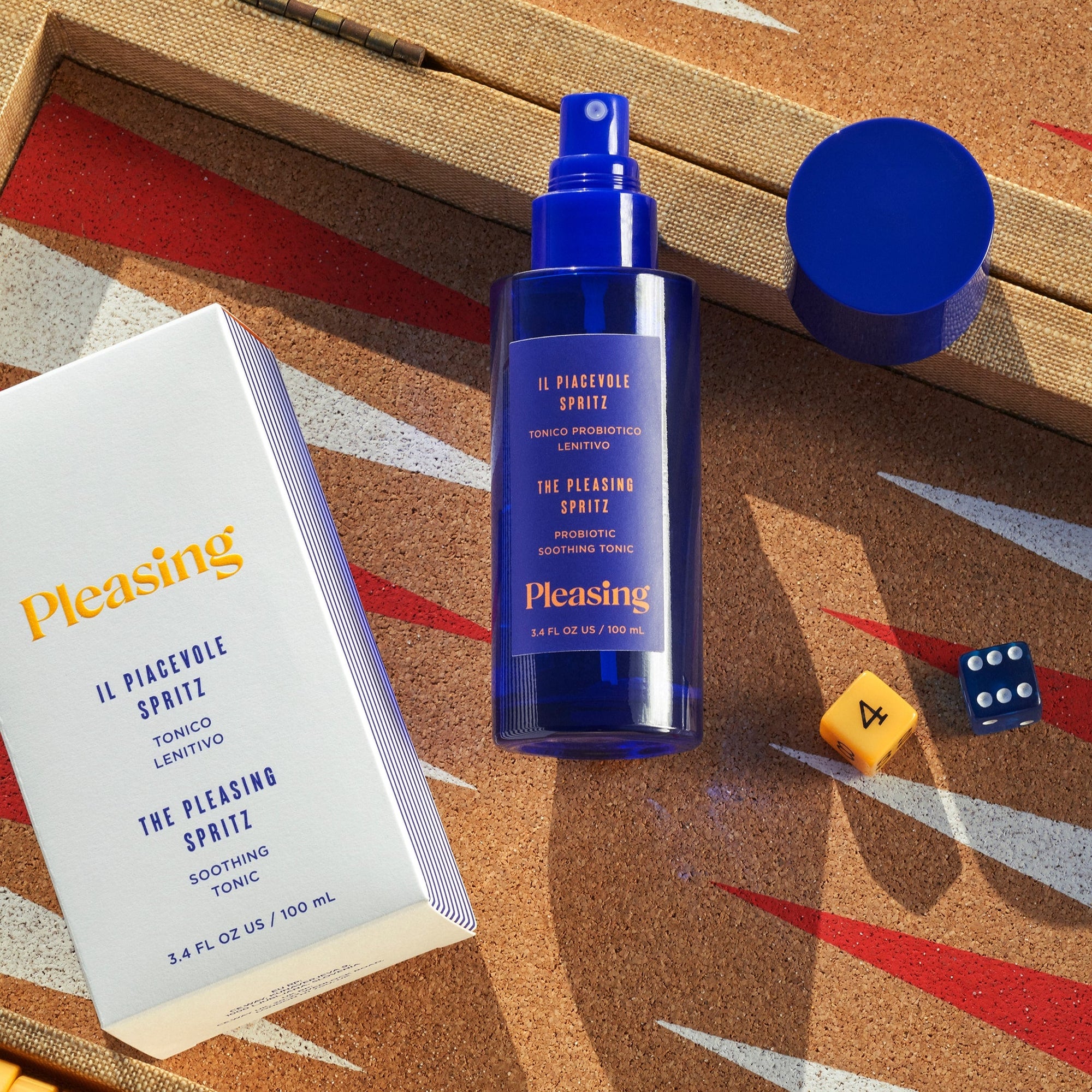 The Pleasing Spritz Probiotic Soothing Tonic | Blue