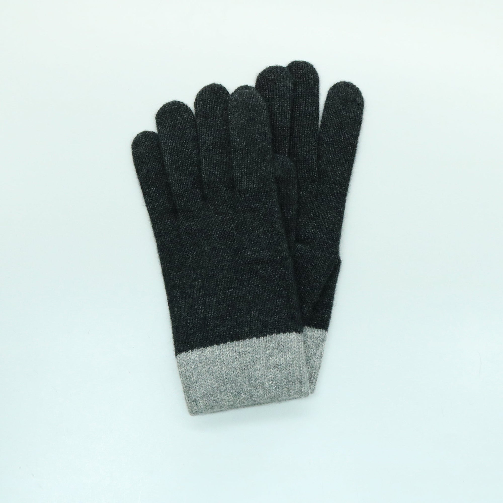 Men's Tech Gloves Color Block | Charcoal