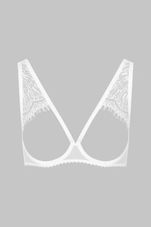 Cupless Bra - Accroche Coeur | White