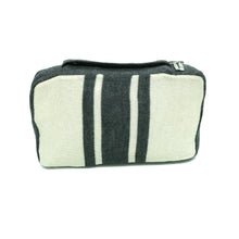 Striped Travel Set | Grey/White