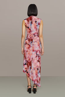 Amur | Kai Printed Jersey Dress | Ethereal Clouds