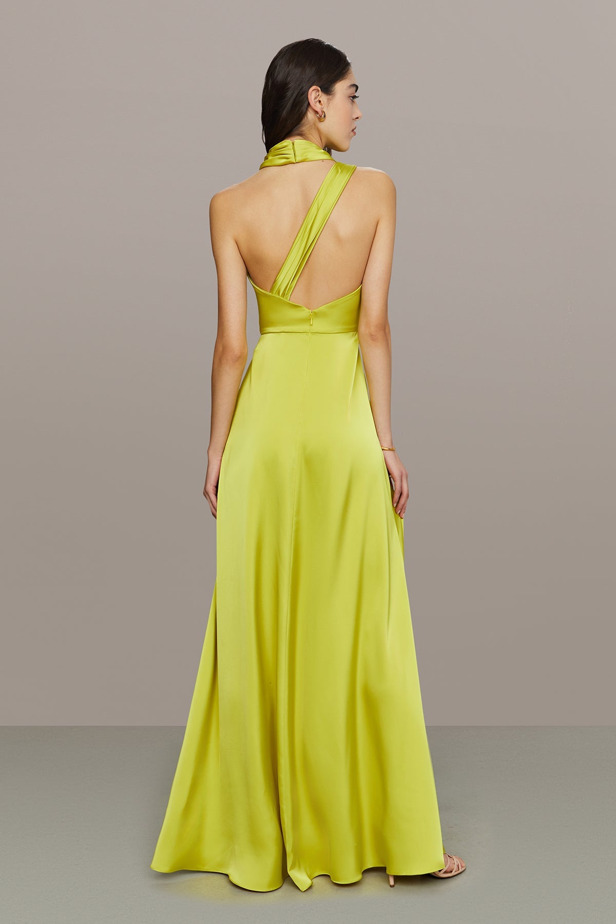 Amur | Allen Strappy Gown | Lily Pad