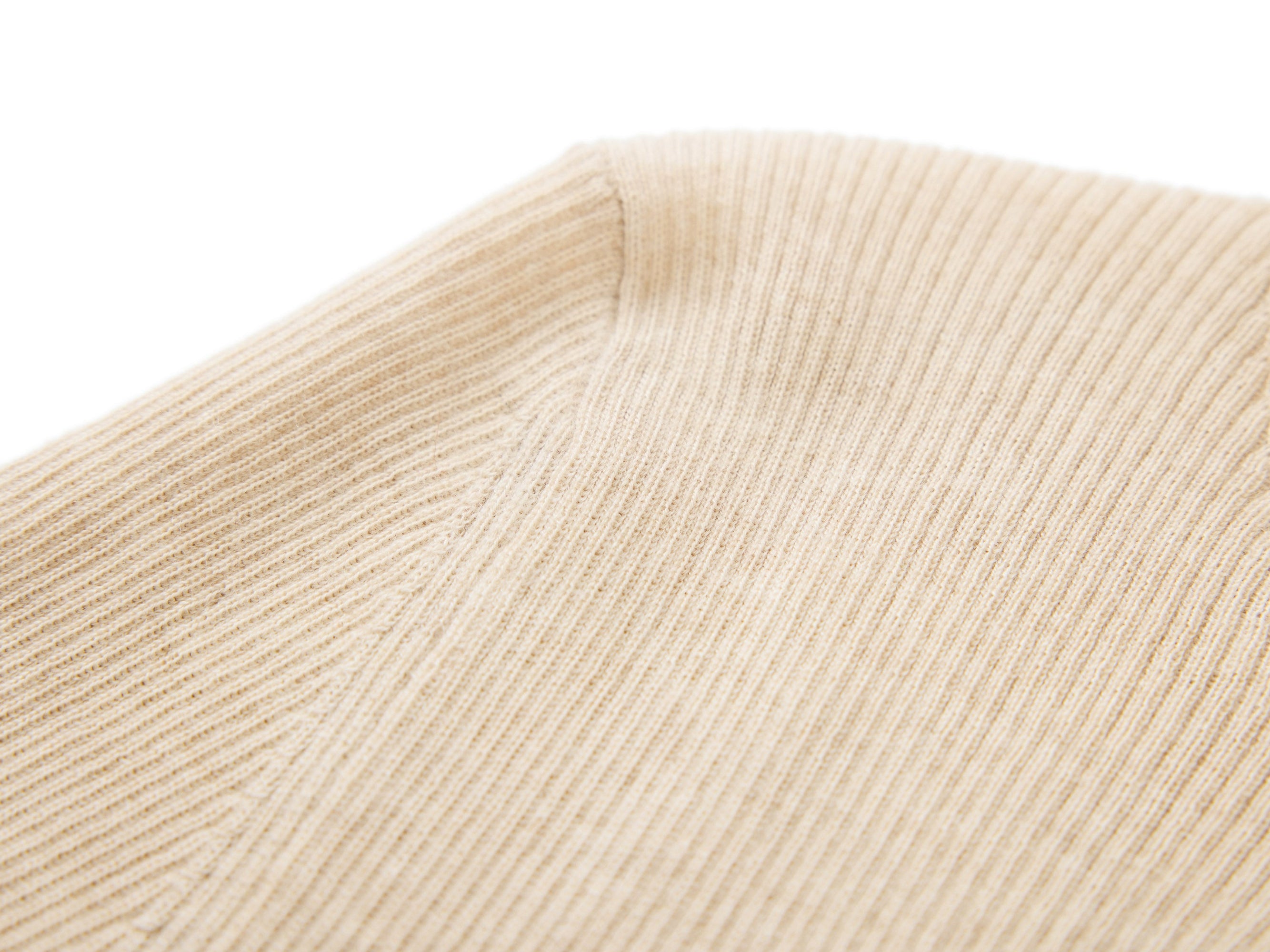 Cashmere Seamless Base Layer Top | Camel