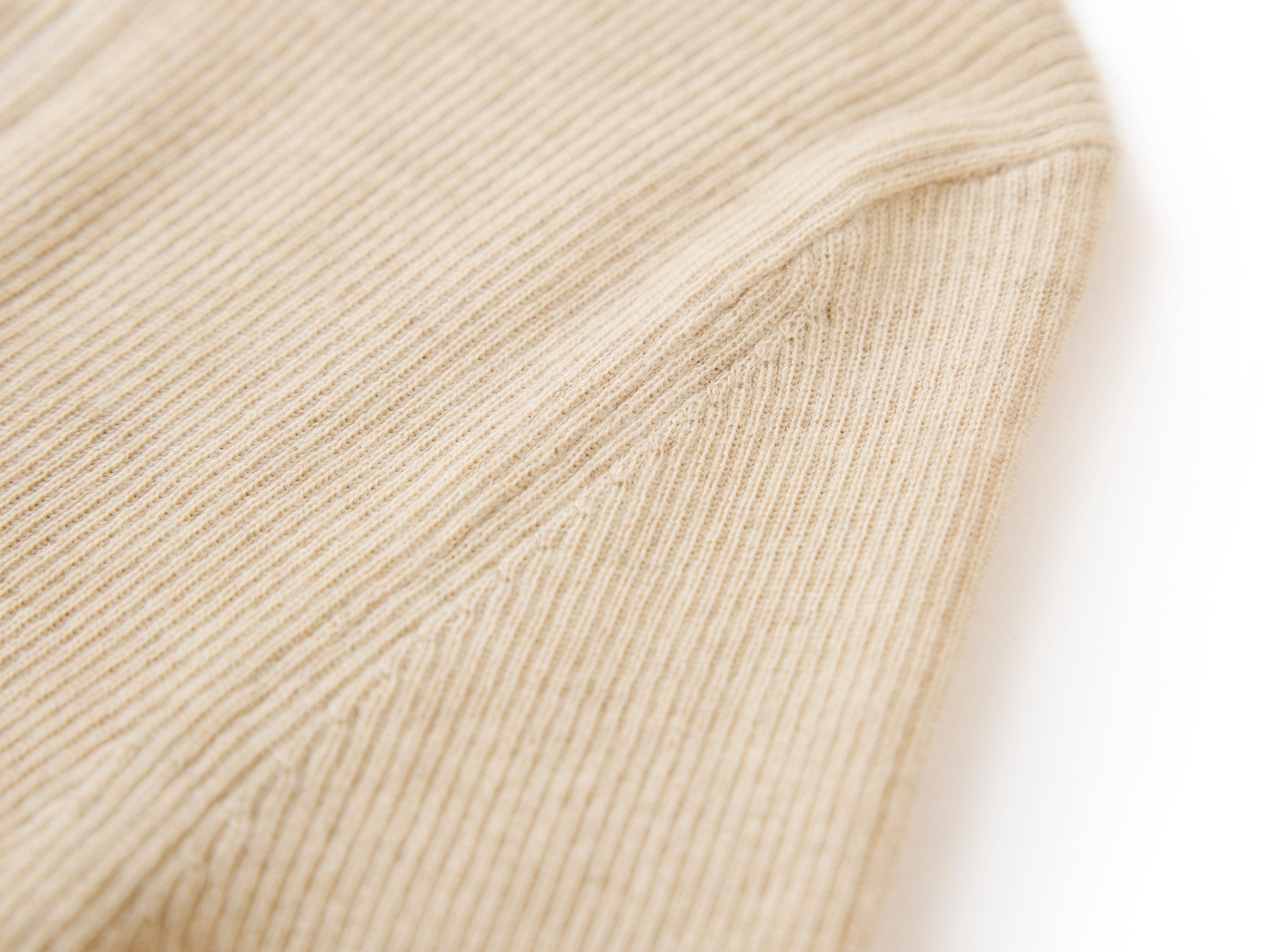Cashmere Seamless Base Layer Top | Camel