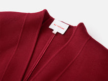 Double-Faced Wool Coat | Red