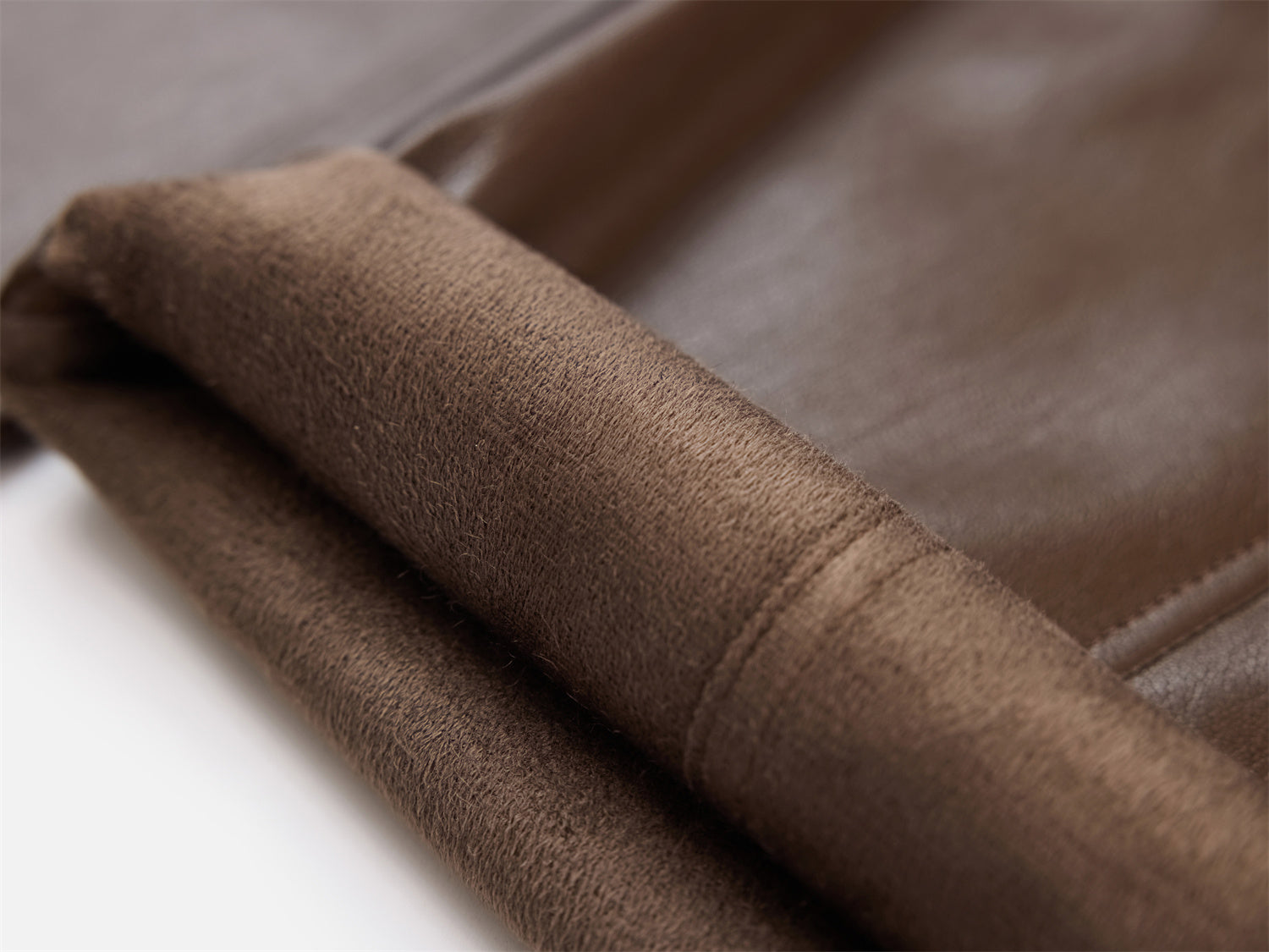 Pleated Pant | Brown