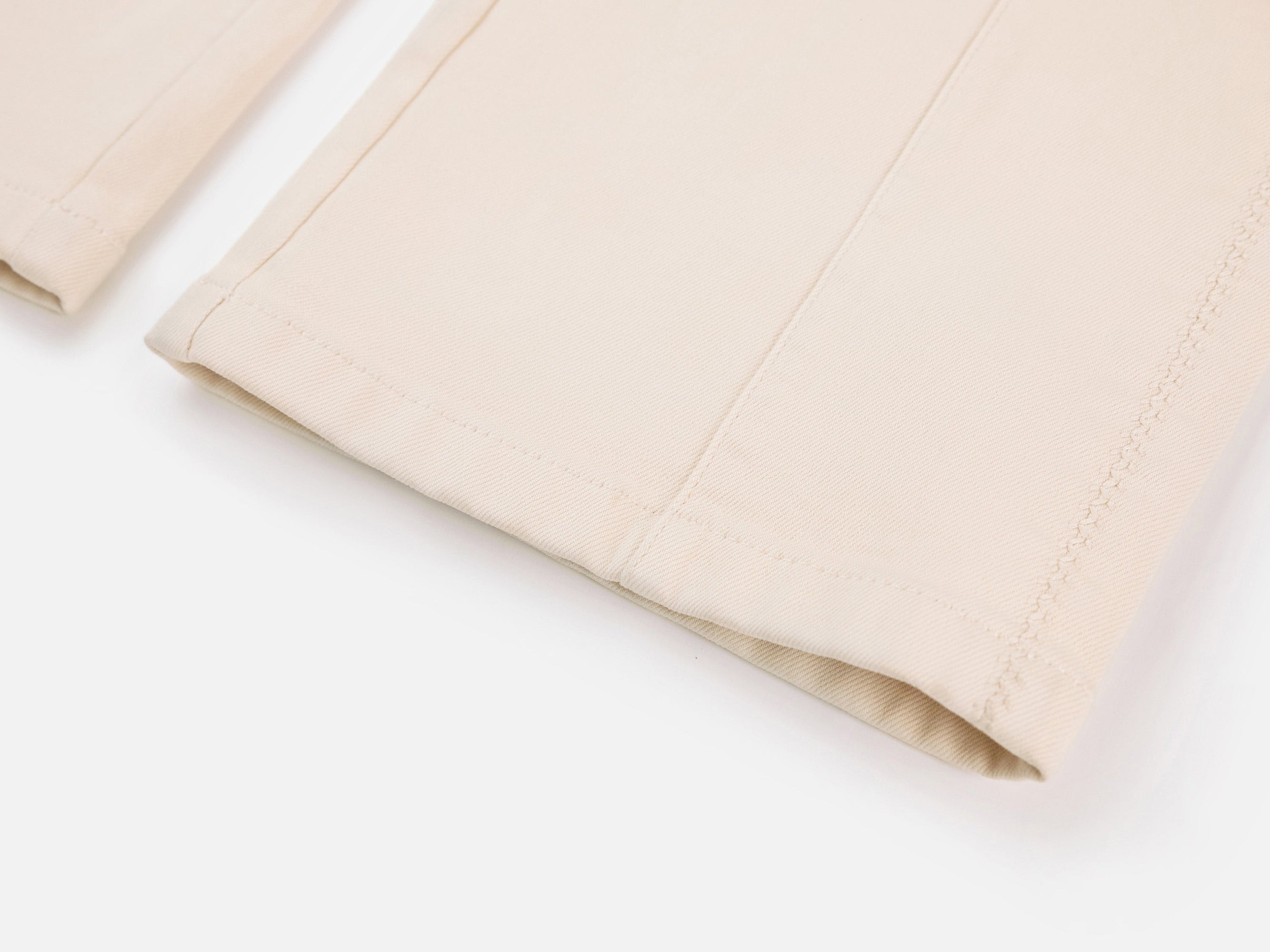 High-Waisted Wide-Leg Jean | Beige