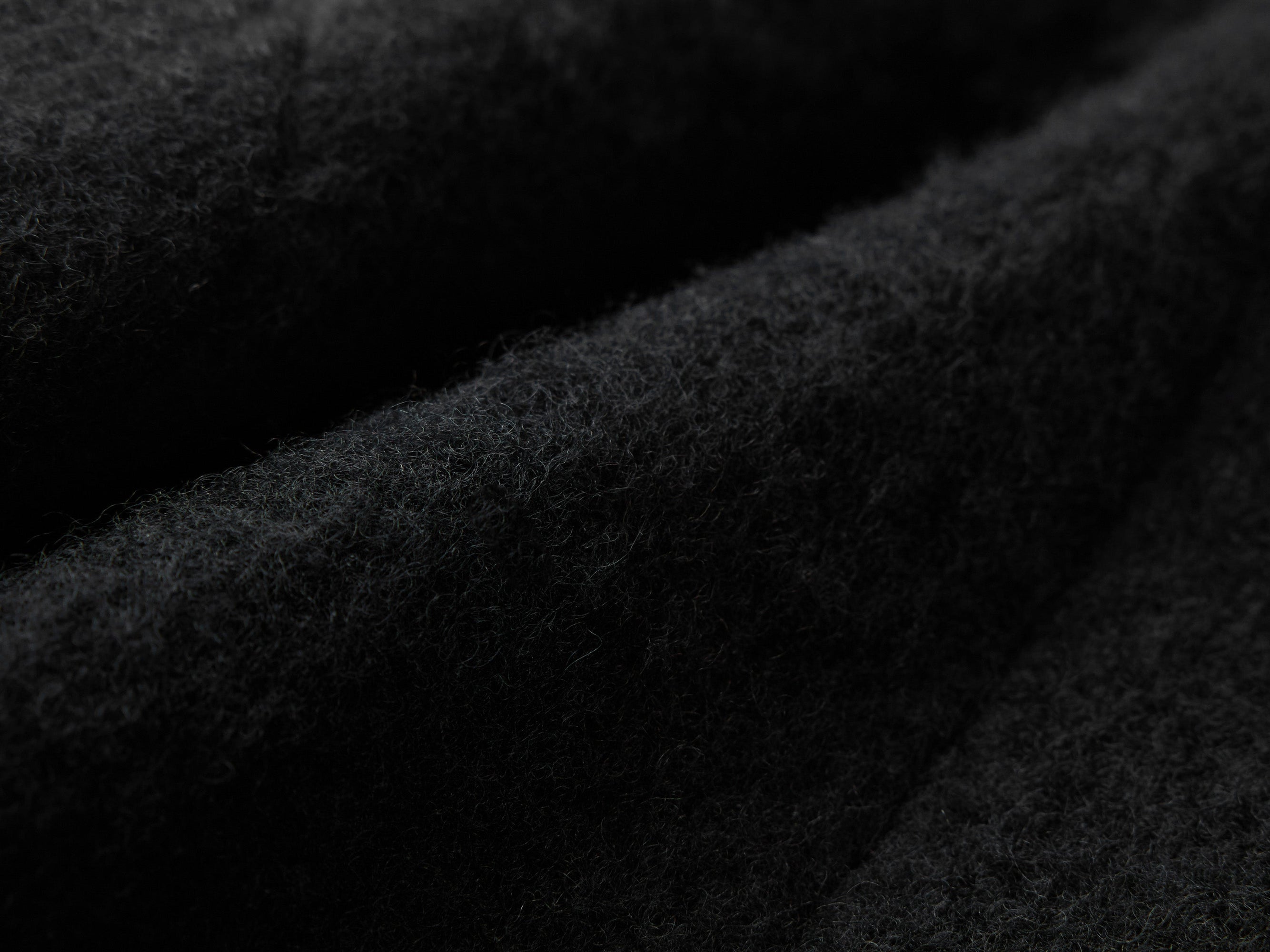 Wool-Blend Jacket | Black