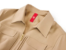 Wool Elegant Waist-Defining Slim-Fit Dress | Khaki
