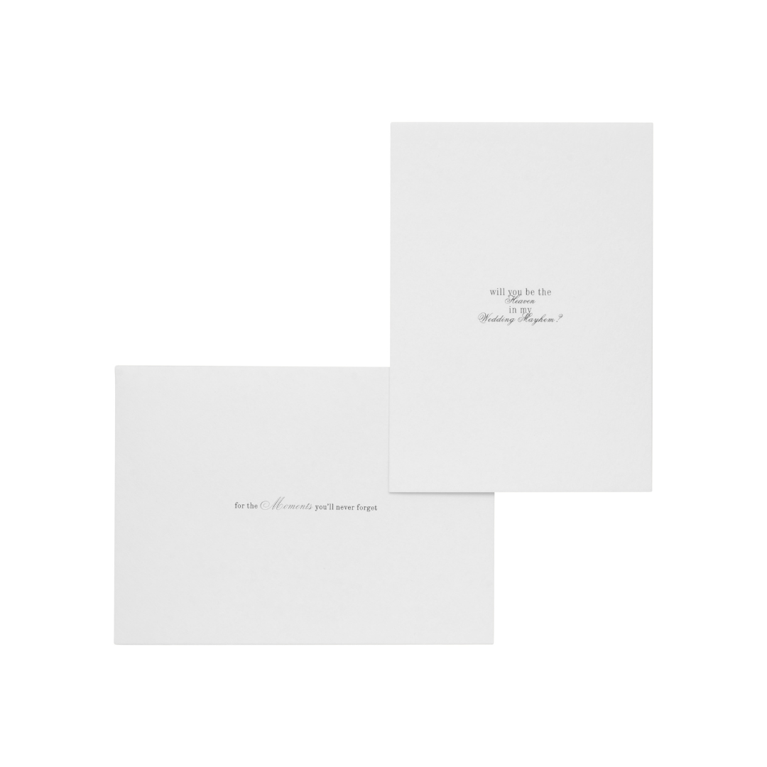 Bridal Notecard + Envelope & Seal | Light Beige