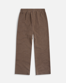 Chevron Jacquard Knit Pants | Sepia