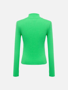 Knitted Cardigan | Green
