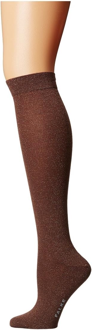 Womens | No. 1 Lurex Knee-High Socks | Praline