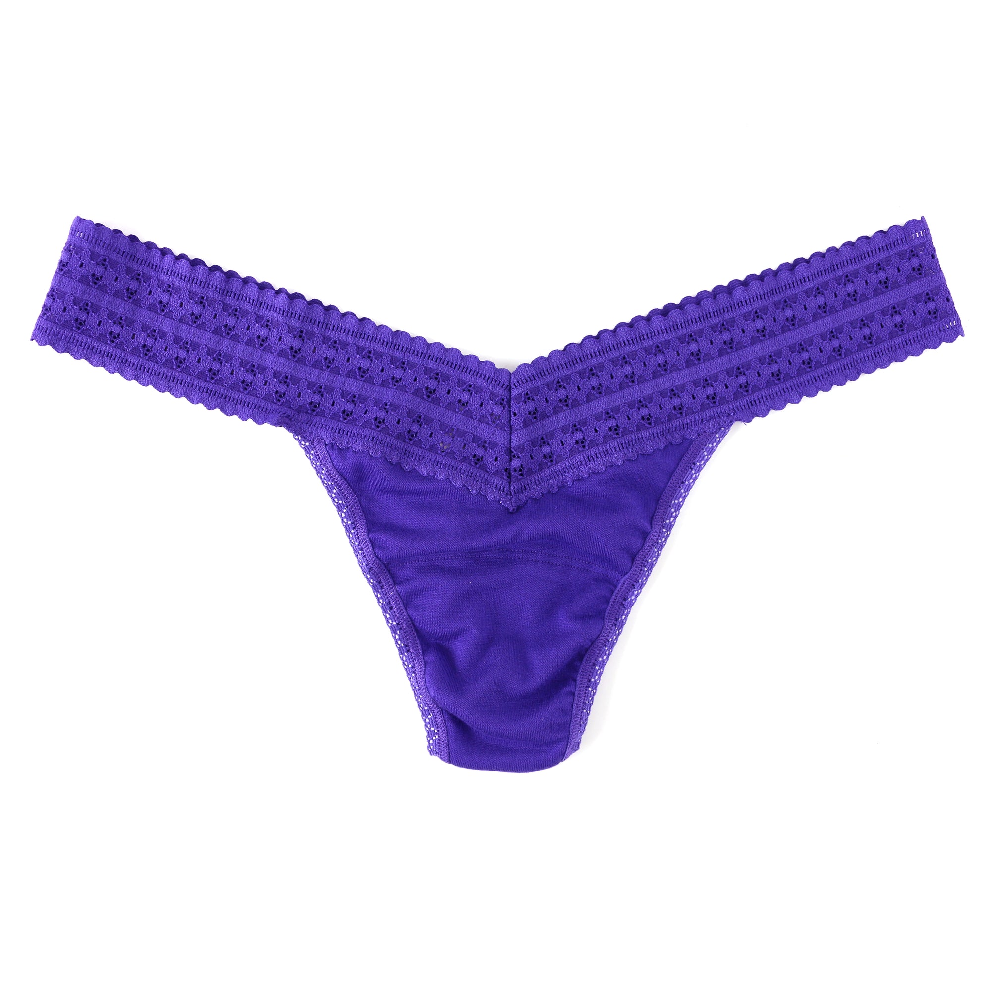 Dreamease Low Rise Thong | Electric Purple