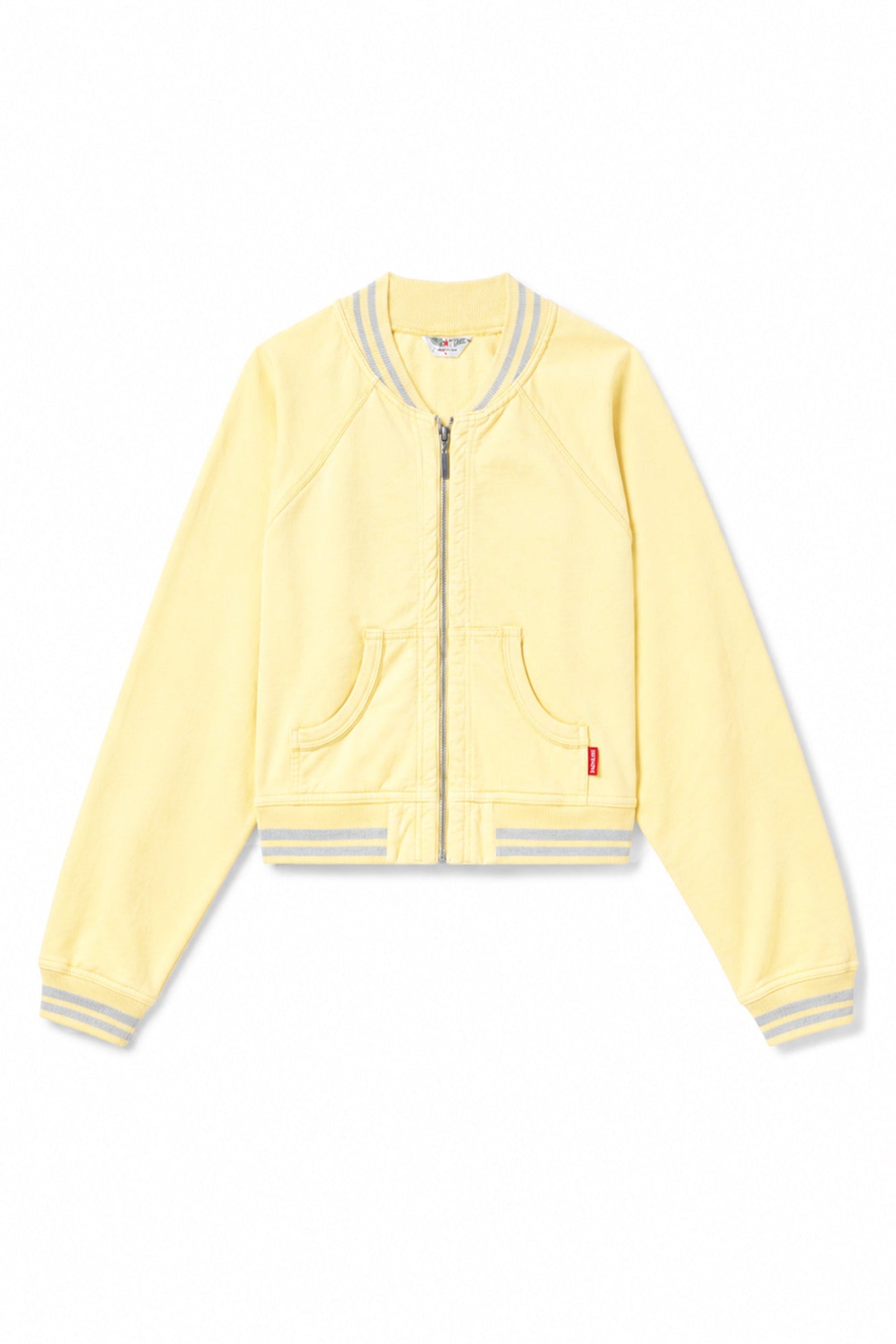 Women | Vintage Baseball Fleece Jacket | Sunwash