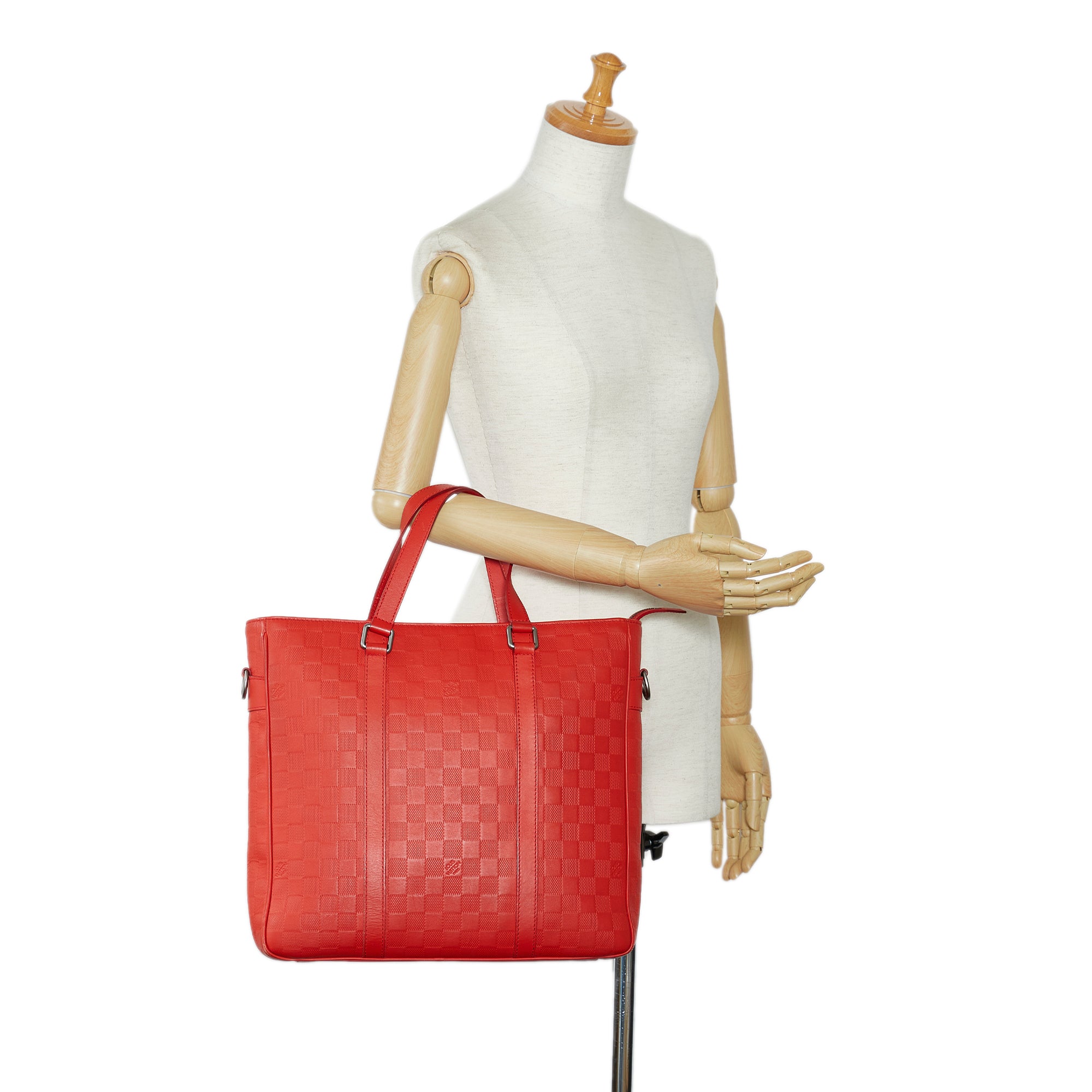 Louis Vuitton Pre-Owned Damier Infini Tadao PM | Women | Red