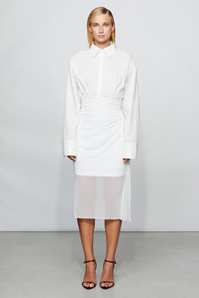 Etochs | Hadley Shirt Dress | Ivory
