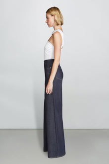 Etochs | Joss Ruched Crop Top | Optic White