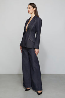 Etochs | Owen Structure Denim Blazer | Denim