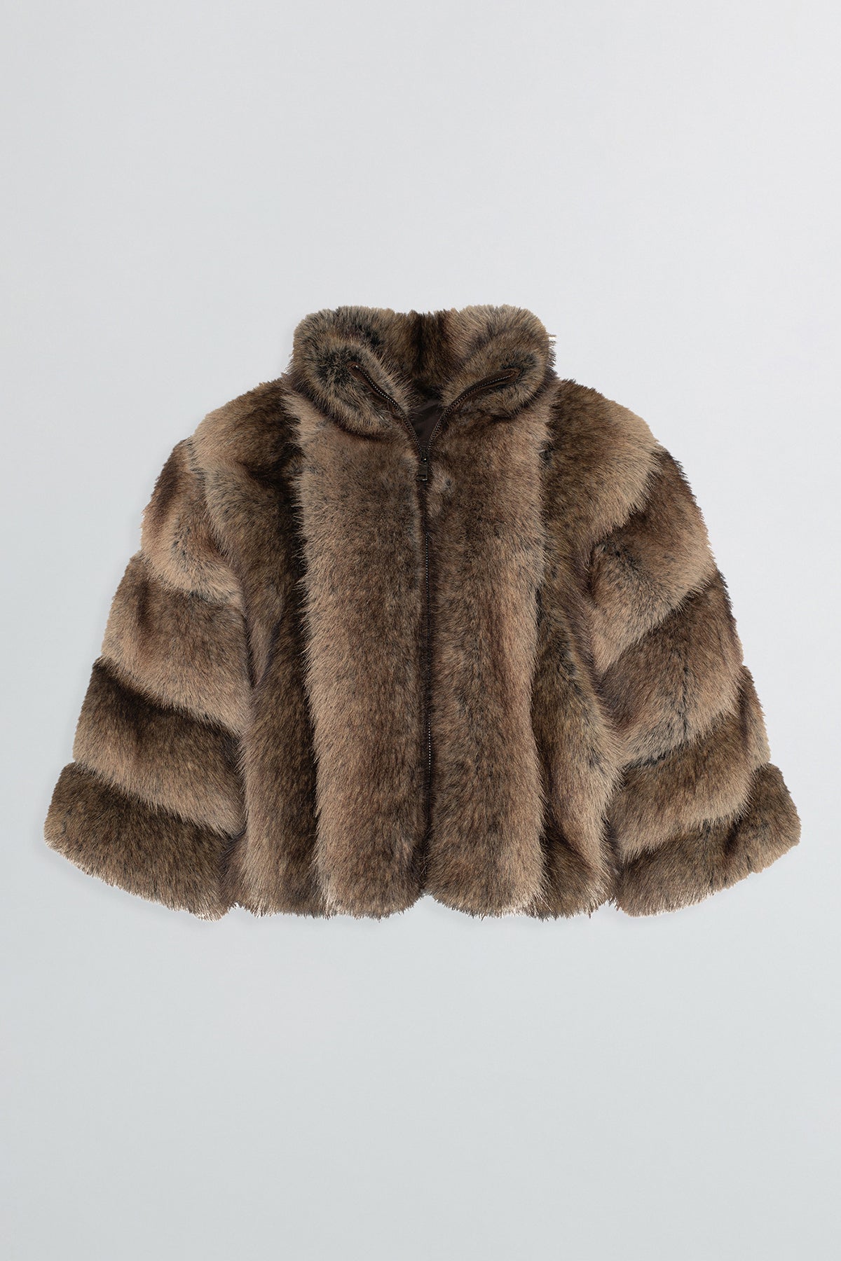 Etochs | Fur-Free Fox Jacket | Brown