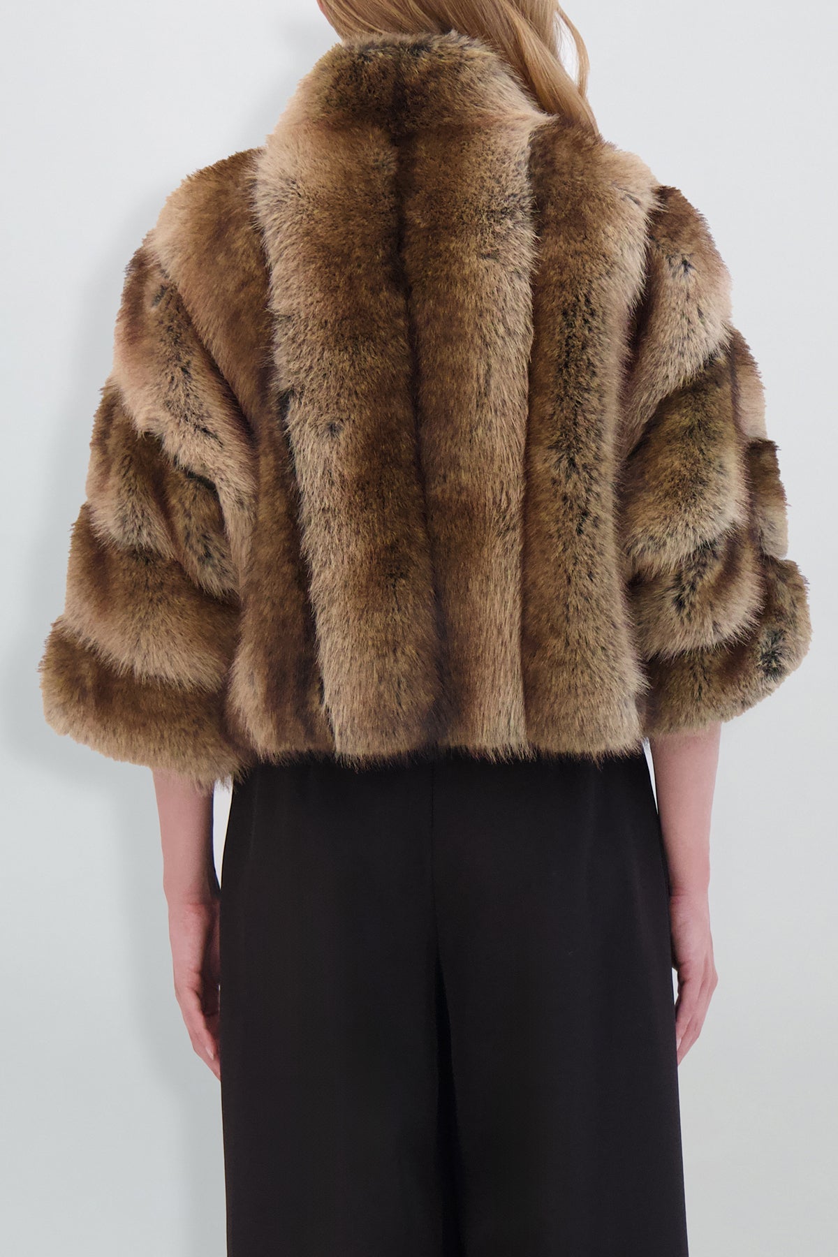 Etochs | Fur-Free Fox Jacket | Brown