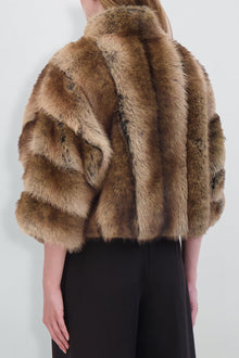 Etochs | Fur-Free Fox Jacket | Brown