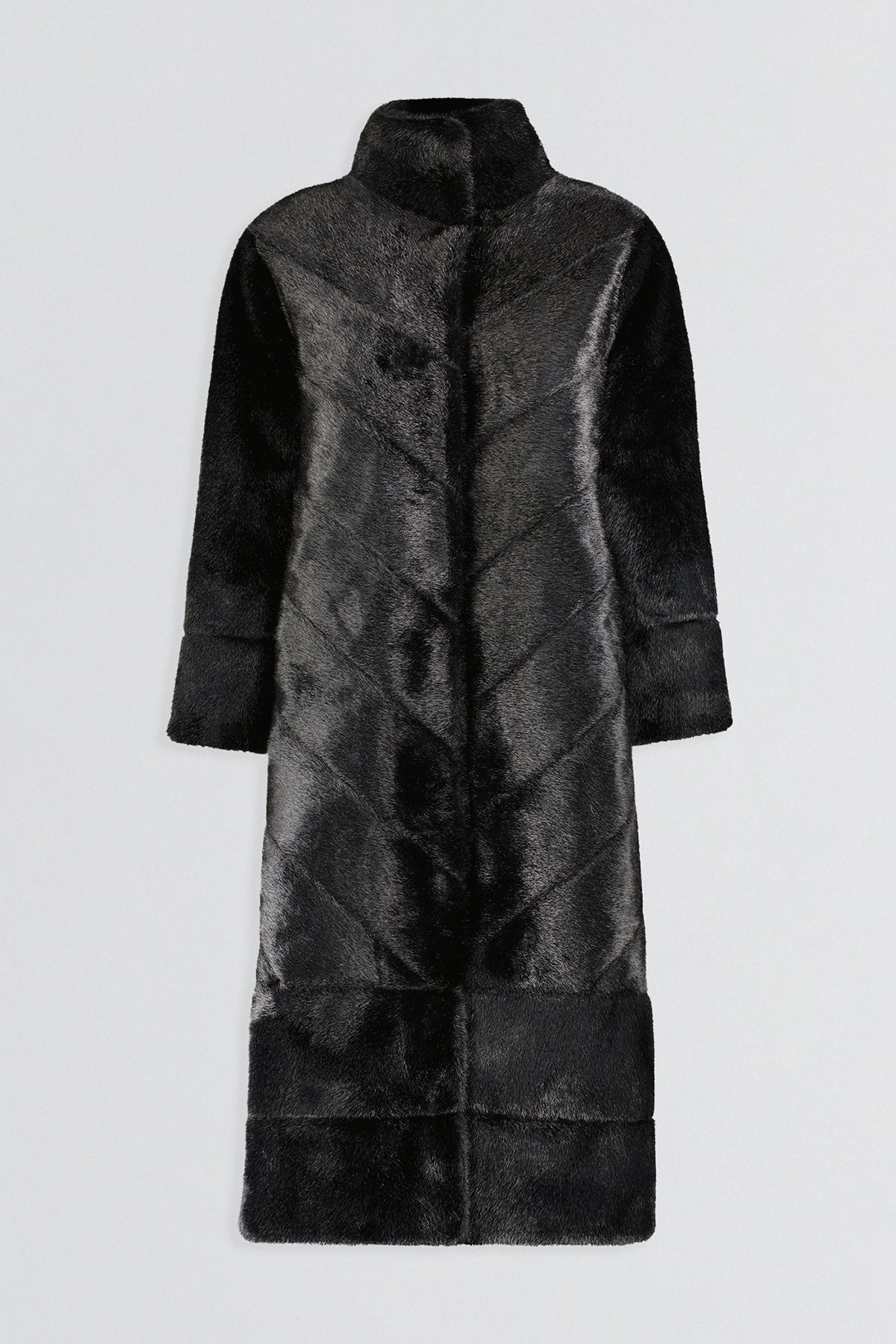 Etochs | Fur-Free Mink Coat | Black