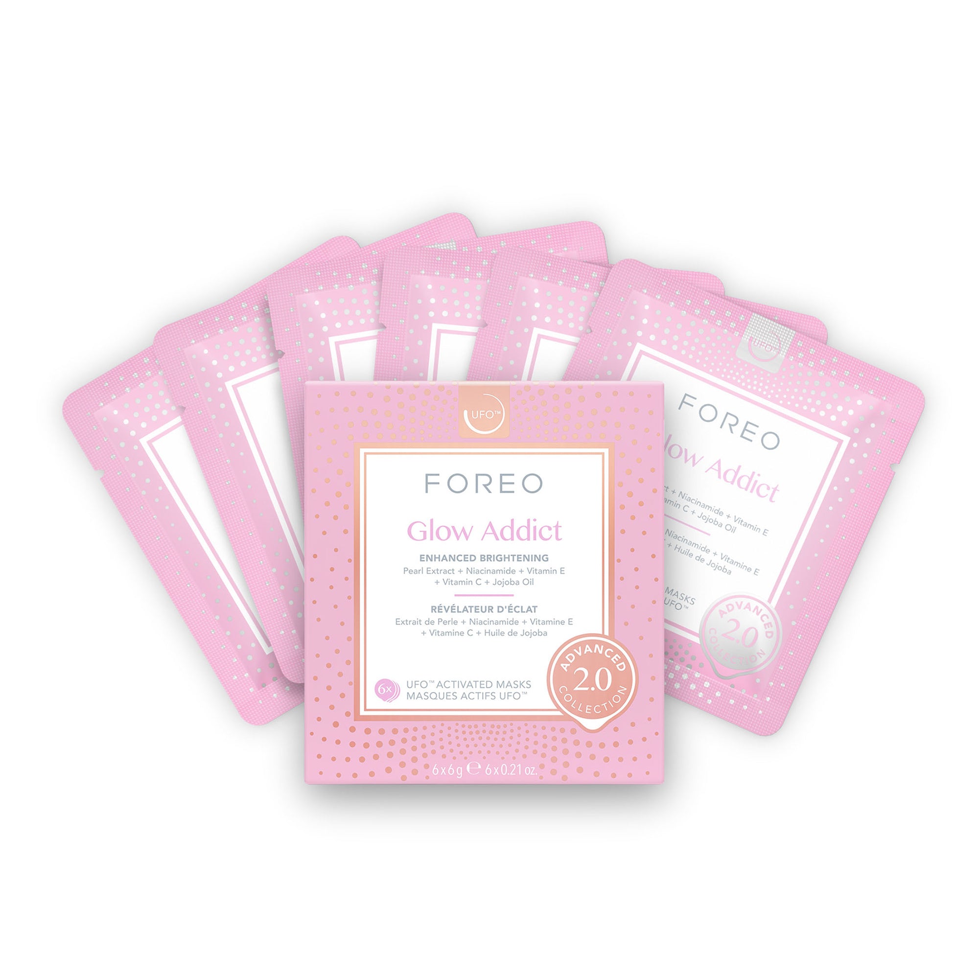 UFO Activated Mask 2.0 6 Pack | Glow Addict