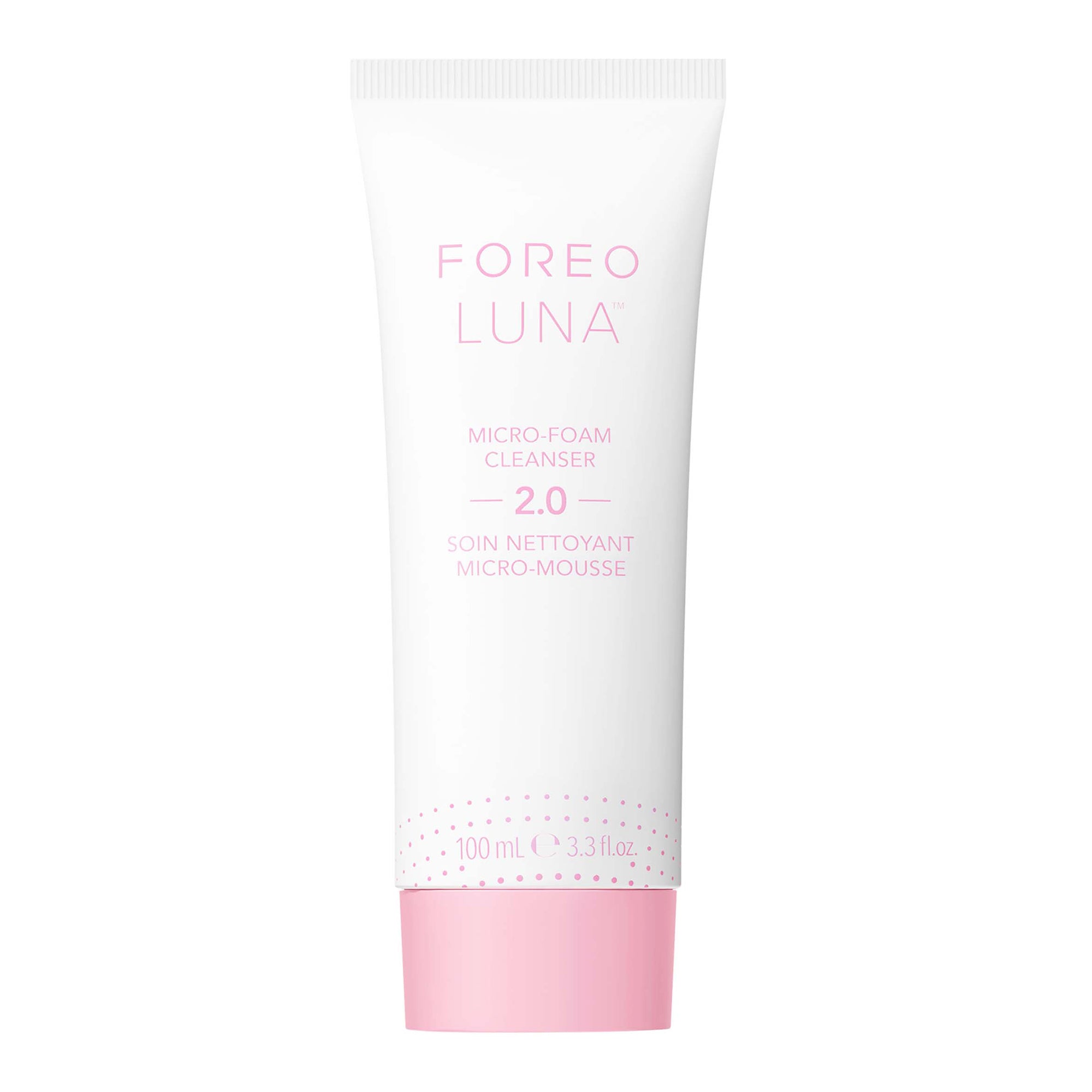 LUNA Micro-Foam Cleanser 2.0 | White/Pink
