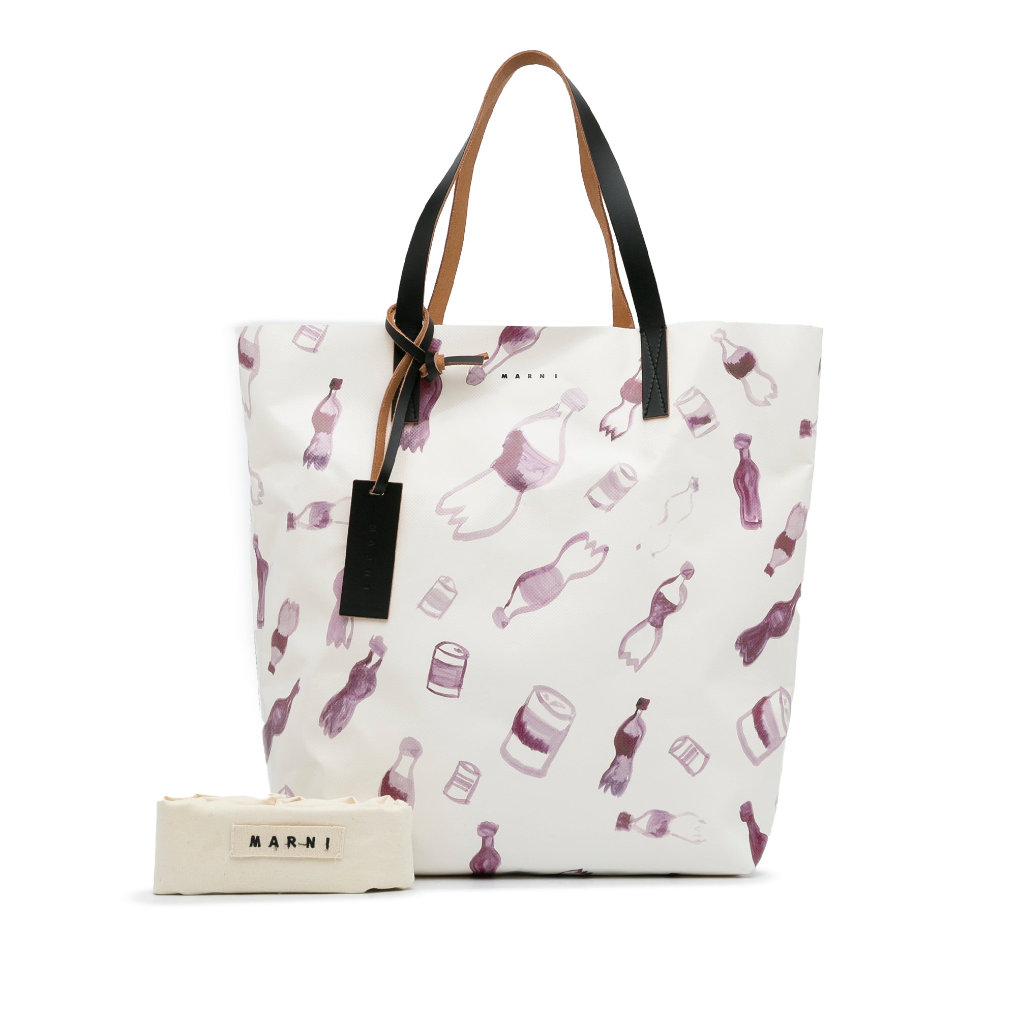 Marni Pre-Owned Printed Tote Bag | Women | White