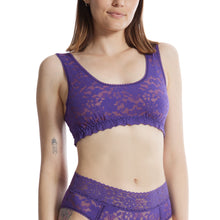 Daily Lace Lined Scoop Neck Bralette | Cassis Purple