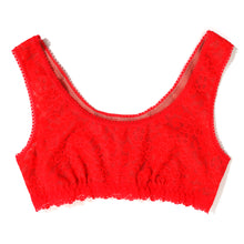 Daily Lace Lined Scoop Neck Bralette | Solar Energy (Orange)