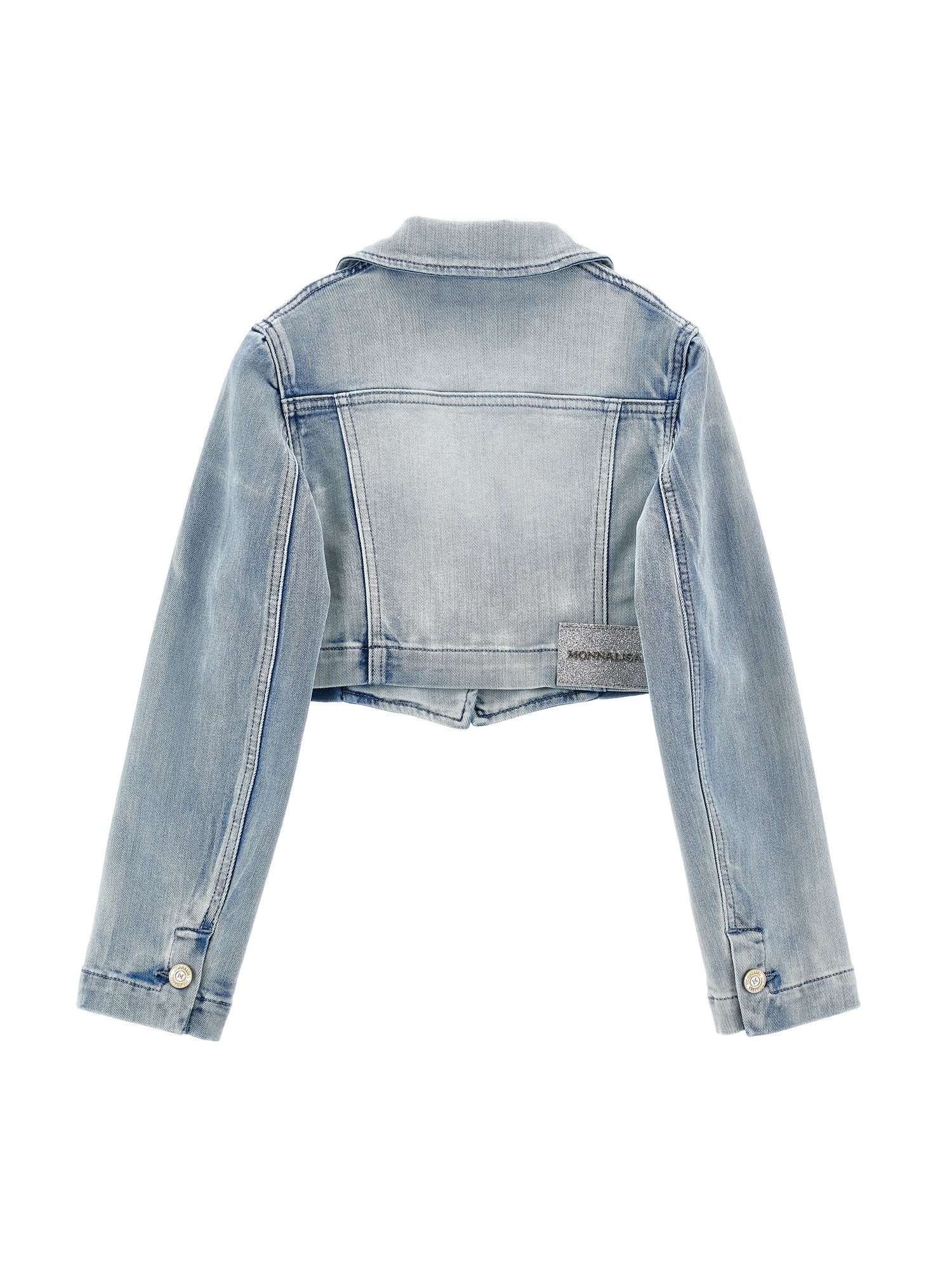Girls | Stretch Denim Jacket | Stone Bleach
