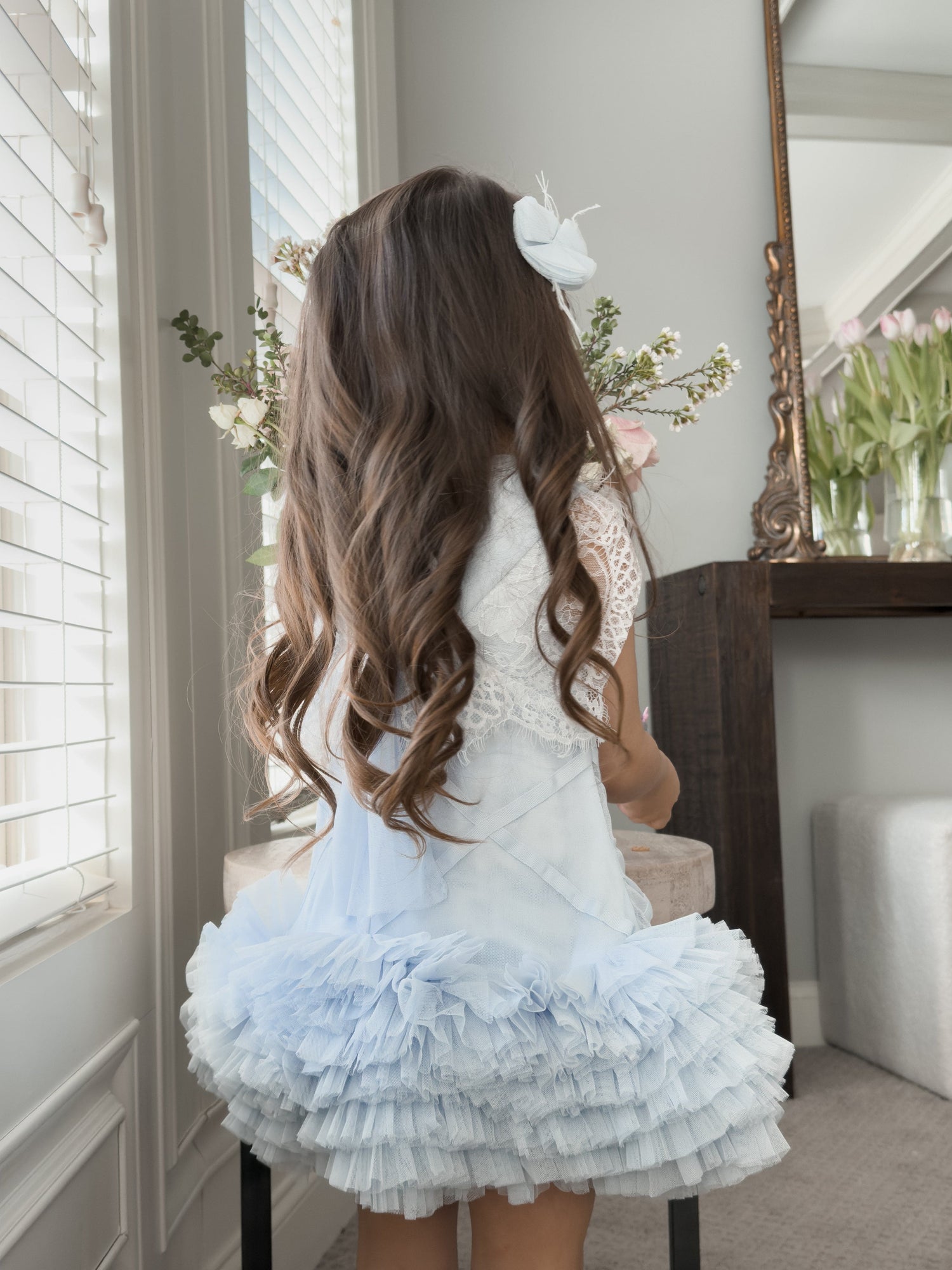 Skylar Blue Tulle Tutu Dress | Blue