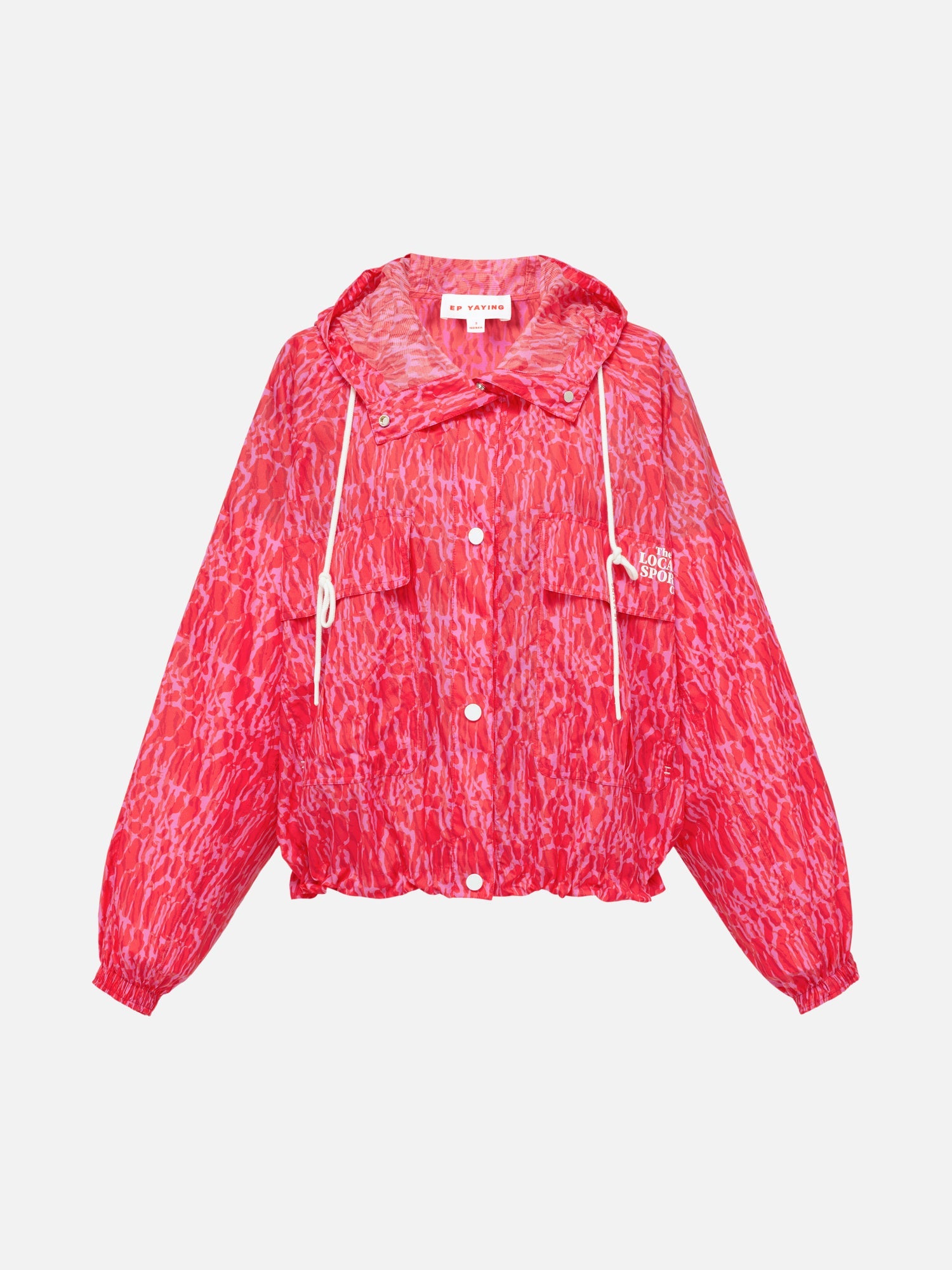 Hooded Sun Protection Jacket | Red