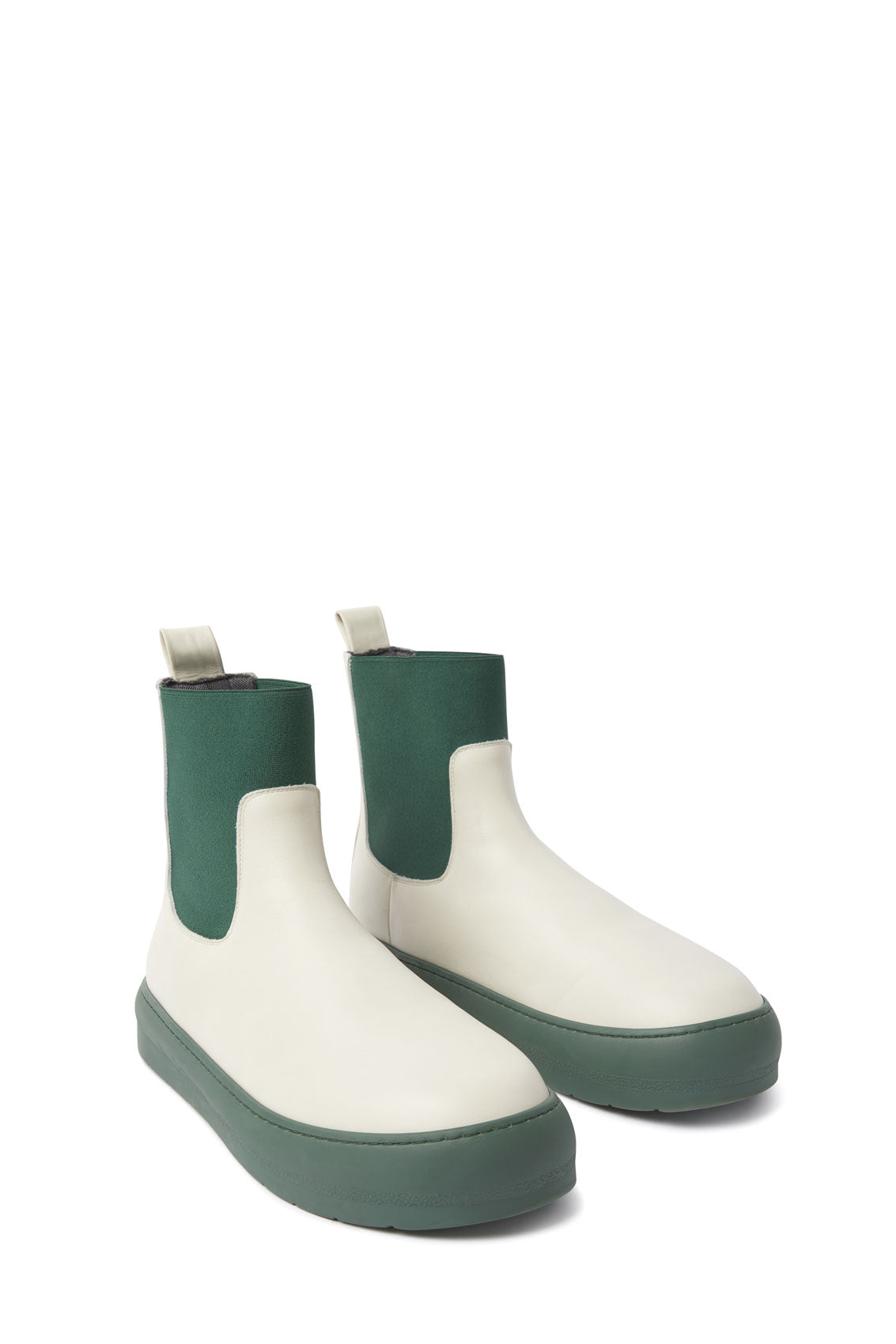 Dreamy Ankle Boots | Unisex | Cream x Green