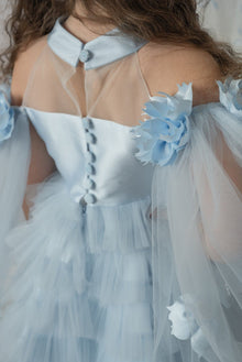 Alaska Baby Blue Tulle Dress | Blue