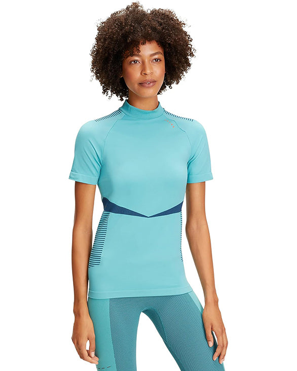 Womens | RU Highneck T-Shirt W | Turquoise