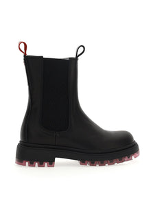 Girls | Leather Boots | Black
