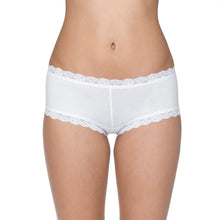 Cotton Boyshort | White