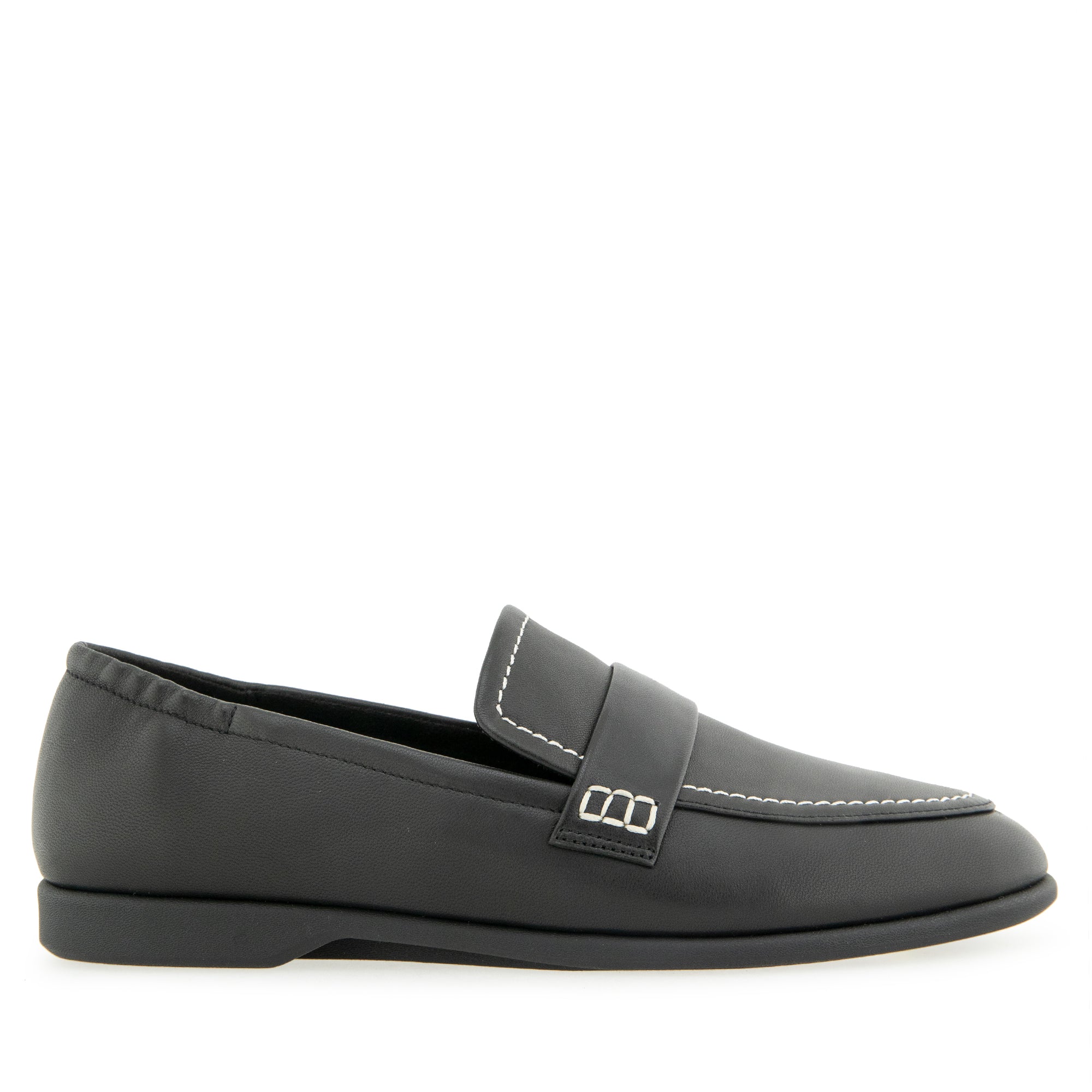 Noha Casual Loafer | Black Soft Nappa