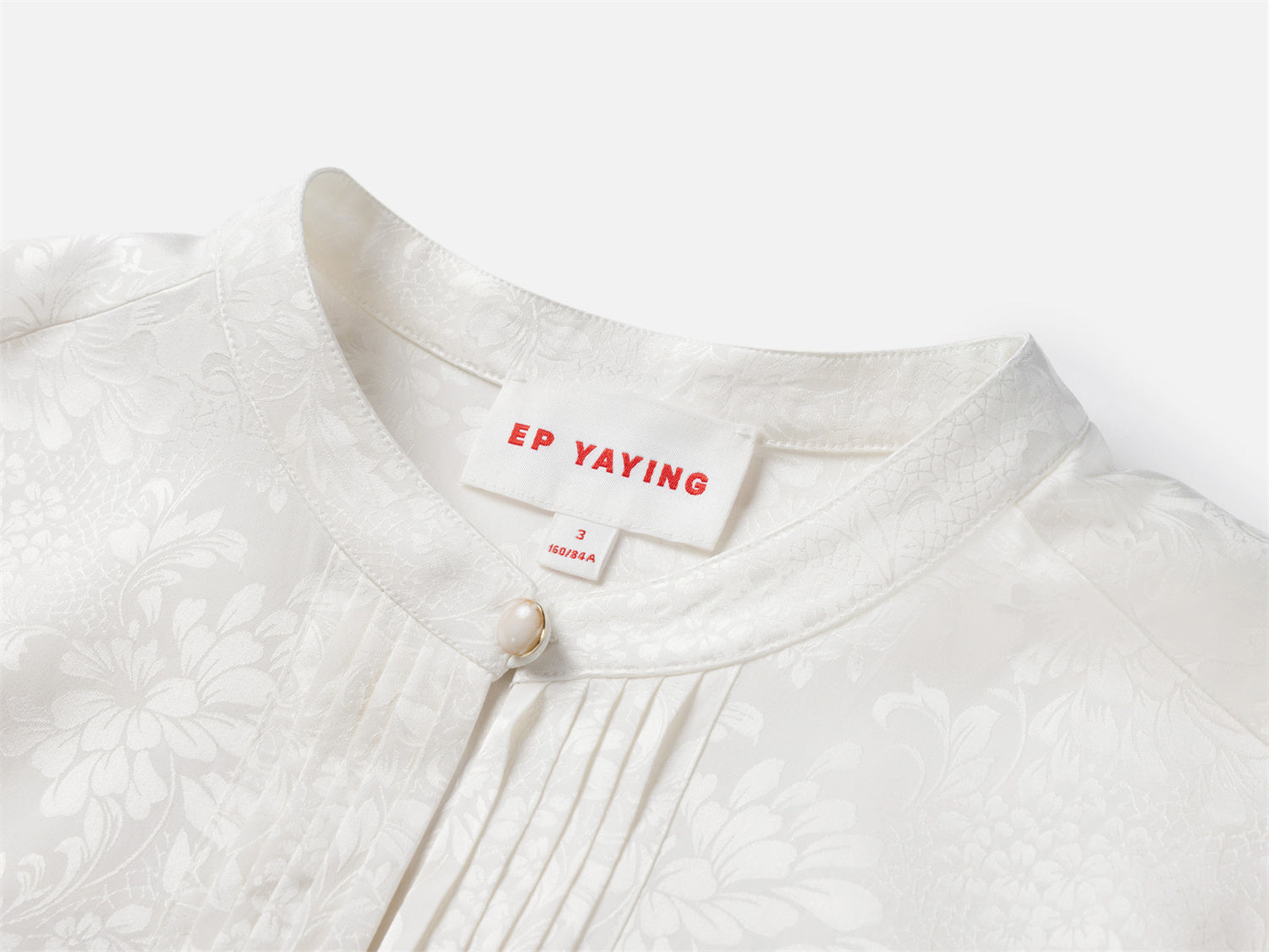 Pleated Blouse | White