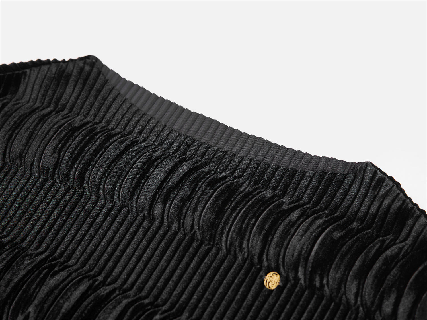 EP YAYINGWaist-Cinched Base Layer Top | Black