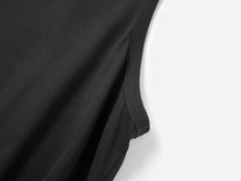 Minimalist Sleeveless Dress | Black