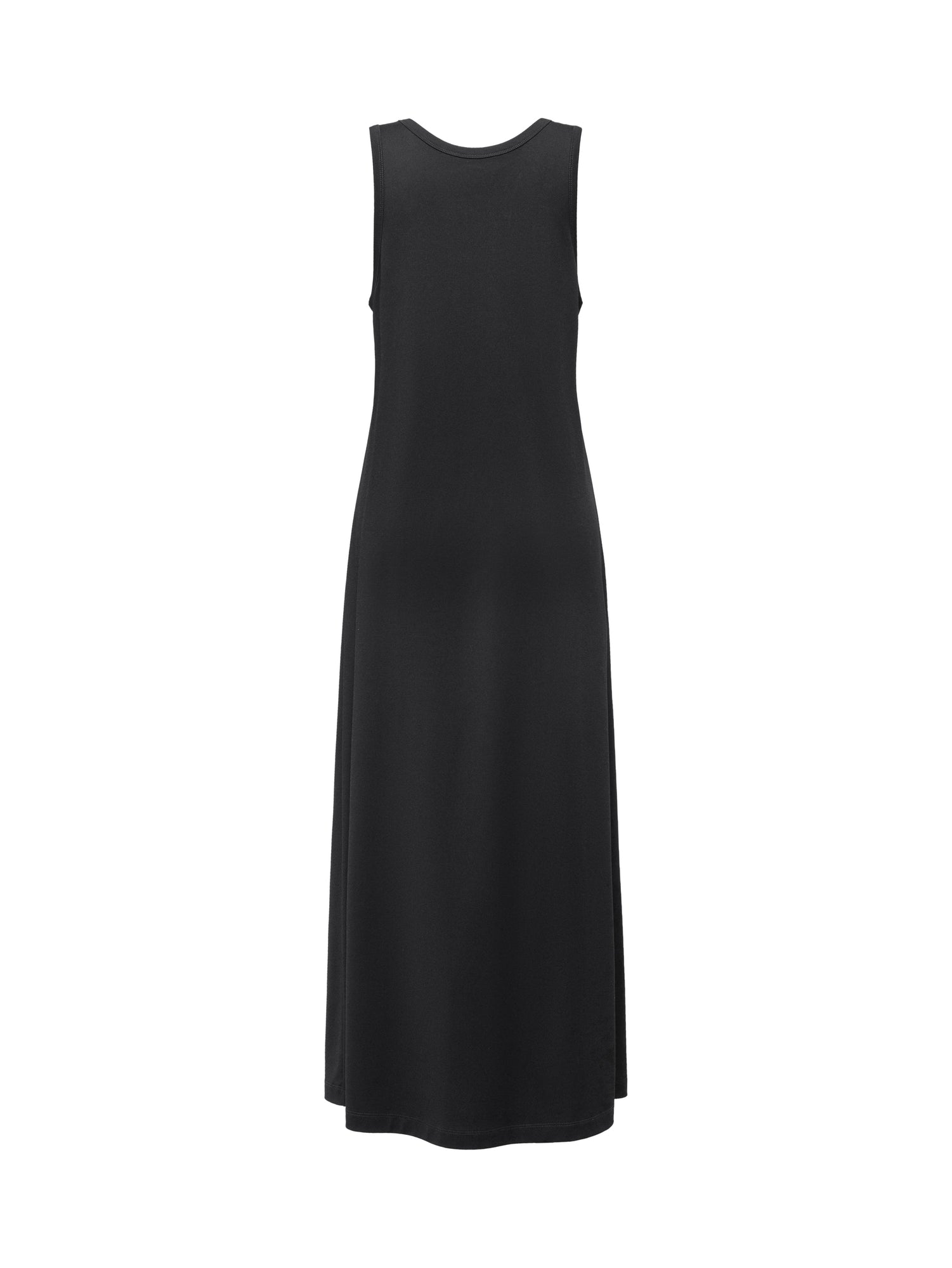 Minimalist Sleeveless Dress | Black