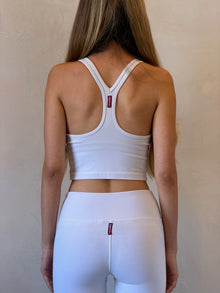 Women | Be Kind * Racerback Midi Bra | Oatmeal