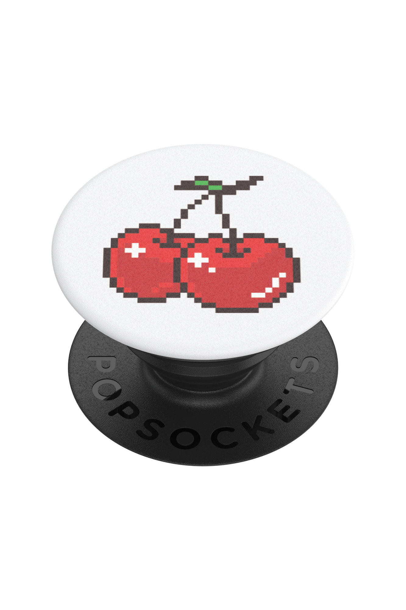 8 Bit Cherries | White