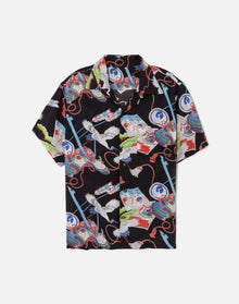 Mens | Hawaiian Shirt | Dark Samurai